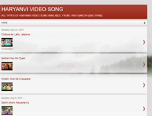 Tablet Screenshot of haryanvi-video.blogspot.com