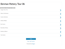 Tablet Screenshot of denmanpotterytour.blogspot.com
