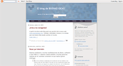 Desktop Screenshot of buenasideas.blogspot.com