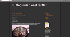 Desktop Screenshot of mutfagmdanozelmenuler.blogspot.com