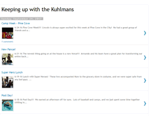 Tablet Screenshot of kuhlmans.blogspot.com