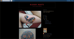 Desktop Screenshot of bloodyrootstattoo.blogspot.com