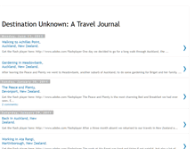 Tablet Screenshot of destinationunknownatraveljournal.blogspot.com