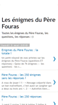 Mobile Screenshot of enigmes-fouras.blogspot.com