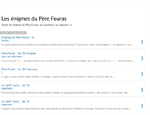 Tablet Screenshot of enigmes-fouras.blogspot.com