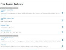 Tablet Screenshot of free-comics.blogspot.com
