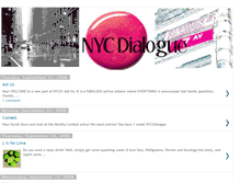 Tablet Screenshot of nycdialogue.blogspot.com