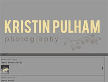 Tablet Screenshot of kristinpulhamphotography.blogspot.com