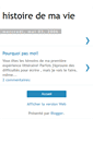 Mobile Screenshot of histoire-de-ma-vie.blogspot.com