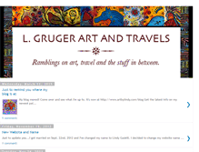 Tablet Screenshot of lgrugerartandtravels.blogspot.com