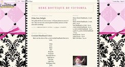 Desktop Screenshot of bebeboutiquebyvictoria.blogspot.com