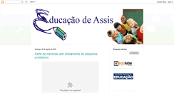 Desktop Screenshot of educacaoassis.blogspot.com