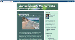 Desktop Screenshot of bermudadailyphoto.blogspot.com
