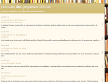 Tablet Screenshot of cronicas-dos-pequenos-delitos.blogspot.com
