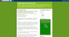 Desktop Screenshot of derramesanvicente.blogspot.com