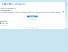 Tablet Screenshot of elduendemorado.blogspot.com