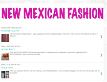 Tablet Screenshot of newmexicanfashion.blogspot.com