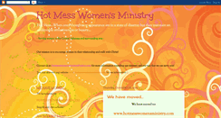 Desktop Screenshot of hotmesswomensministry.blogspot.com