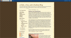 Desktop Screenshot of 3girlsaguy.blogspot.com