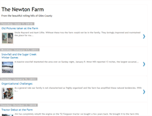 Tablet Screenshot of newtonfarm.blogspot.com