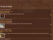 Tablet Screenshot of faithword.blogspot.com