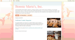 Desktop Screenshot of bonniemariescatering.blogspot.com