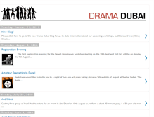 Tablet Screenshot of drama-dubai.blogspot.com