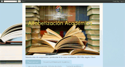Desktop Screenshot of lostextosacademicos.blogspot.com