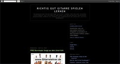 Desktop Screenshot of gitarre-lehrer-berlin.blogspot.com