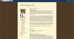 Desktop Screenshot of elderbenwilson.blogspot.com