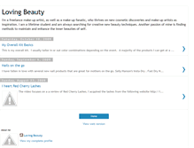 Tablet Screenshot of lovingbeauty1.blogspot.com