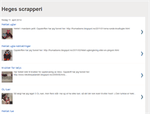 Tablet Screenshot of hegesscrapperi.blogspot.com