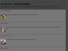 Tablet Screenshot of blandineetjulienennormandie.blogspot.com
