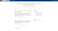 Desktop Screenshot of comunicaffe.blogspot.com