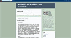 Desktop Screenshot of nieuwsvangeertje.blogspot.com