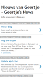 Mobile Screenshot of nieuwsvangeertje.blogspot.com