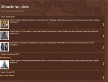 Tablet Screenshot of miracle-amulets.blogspot.com