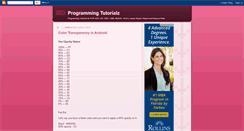 Desktop Screenshot of programmingtutorialz.blogspot.com