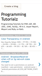 Mobile Screenshot of programmingtutorialz.blogspot.com