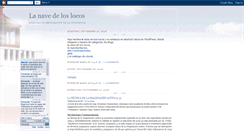 Desktop Screenshot of lanavedeloslocos.blogspot.com