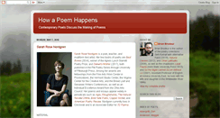 Desktop Screenshot of howapoemhappens.blogspot.com