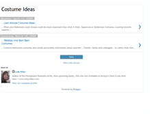 Tablet Screenshot of costumeideasinfo.blogspot.com