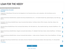 Tablet Screenshot of naijamicrocredit.blogspot.com
