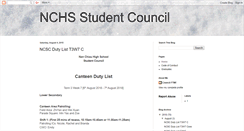 Desktop Screenshot of nchs-sc.blogspot.com