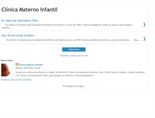 Tablet Screenshot of clinicamaternoinfantil.blogspot.com