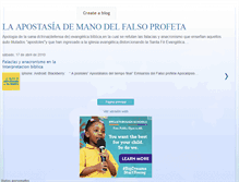 Tablet Screenshot of falsosevangelicos.blogspot.com