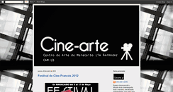 Desktop Screenshot of cinearte-camlb.blogspot.com