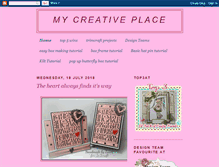 Tablet Screenshot of lalkygirl-my-creative-place.blogspot.com