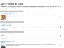 Tablet Screenshot of convergenciademidia.blogspot.com