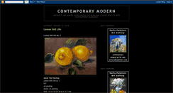 Desktop Screenshot of contmporarymodern.blogspot.com